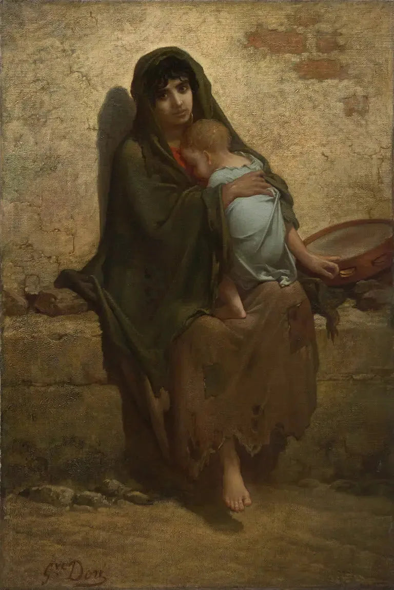 Junge Zigeunermutter - Gustave Doré