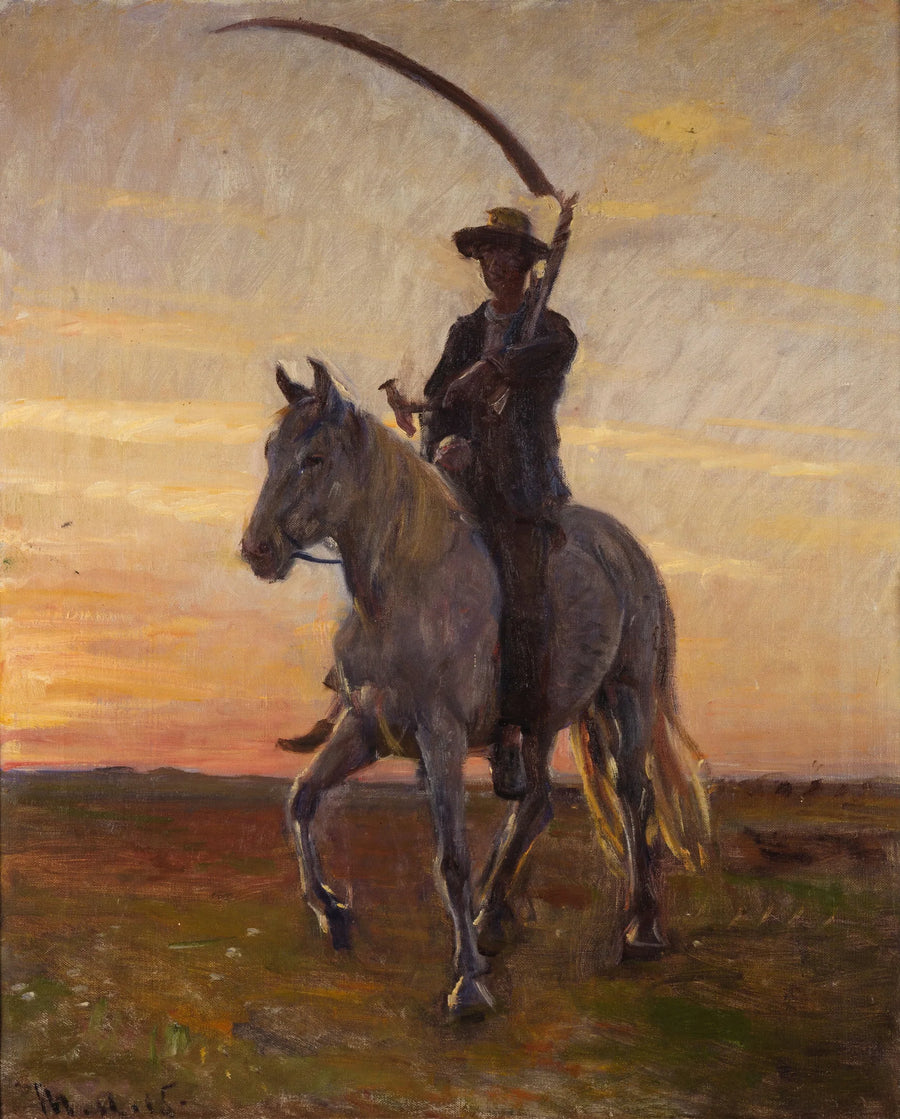 Junger Erntehelfer auf dem Heimweg – Michael Peter Ancher