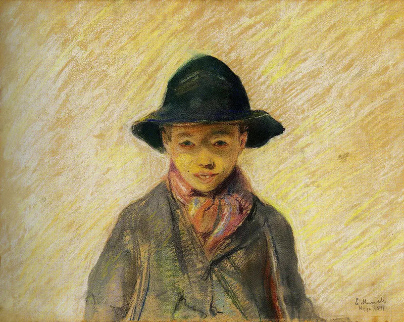Junger Fischer von Nizza - Edvard Munch