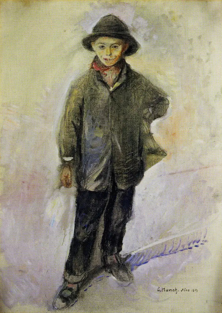 Junger Fischer von Nizza - Edvard Munch