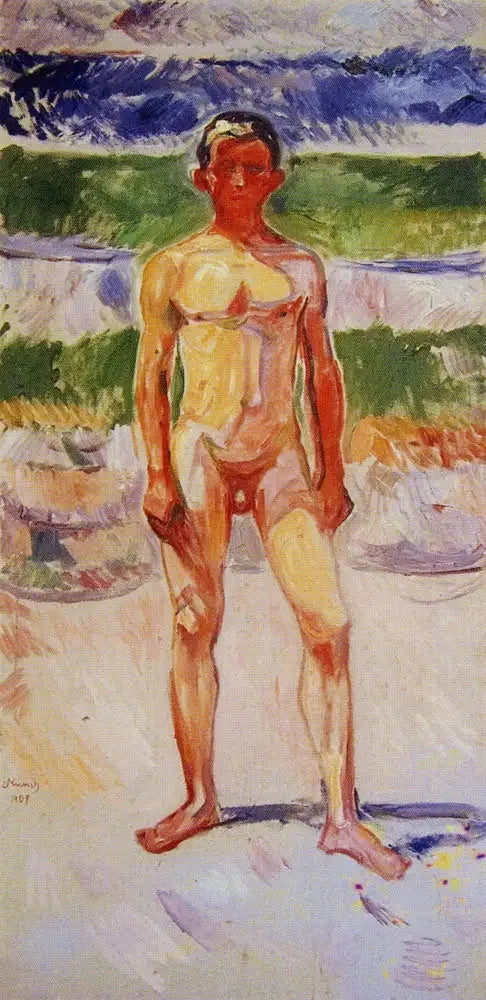Junge Person - Edvard Munch