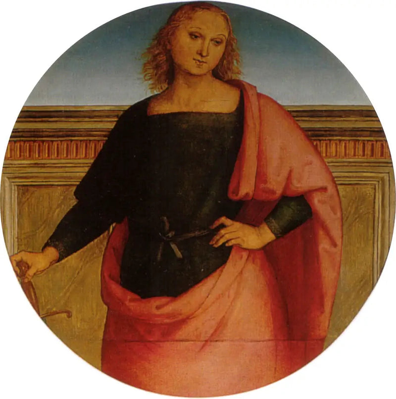 Junger Heiliger mit Schwert - Pietro Perugino
