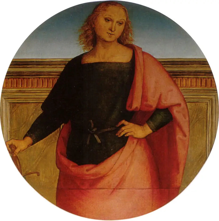 Junger Heiliger mit Schwert - Pietro Perugino