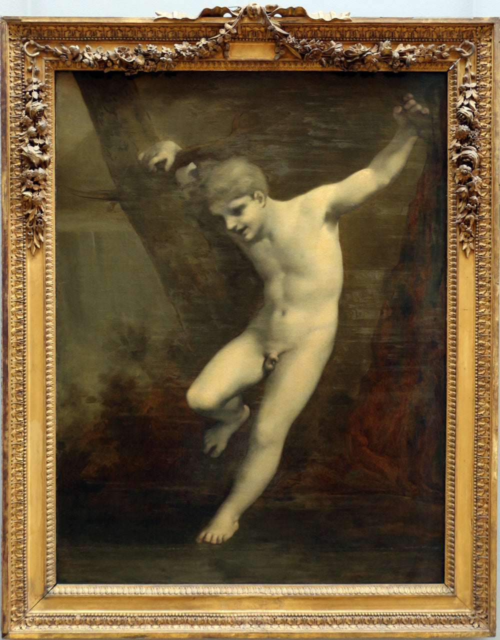 Jeune Zéphire se balançant au dessus de l'eau - Pierre-Paul Prud'hon image 1 copie de tableau peinte à la main