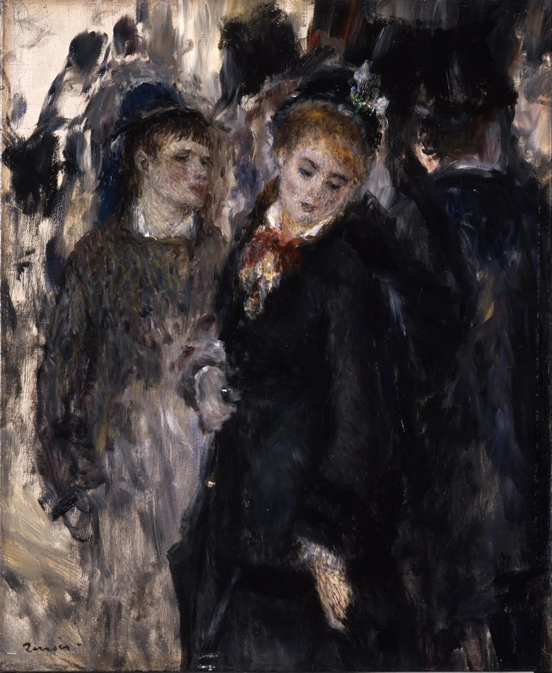 Junge Mädchen - Pierre-Auguste Renoir