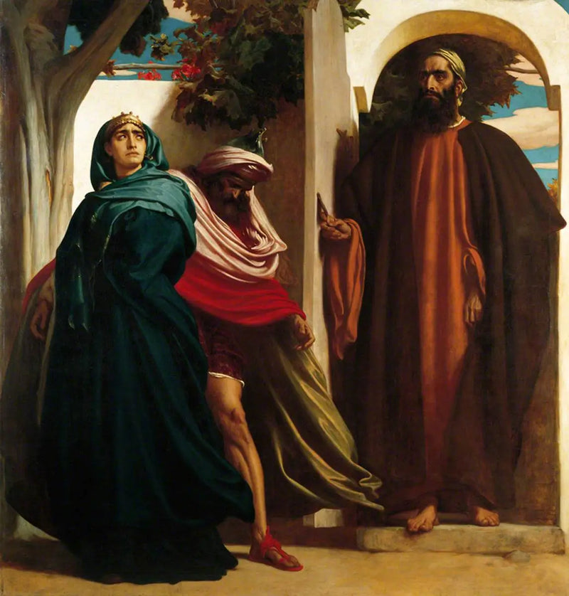 Jézabel und Achab - Frederic Leighton