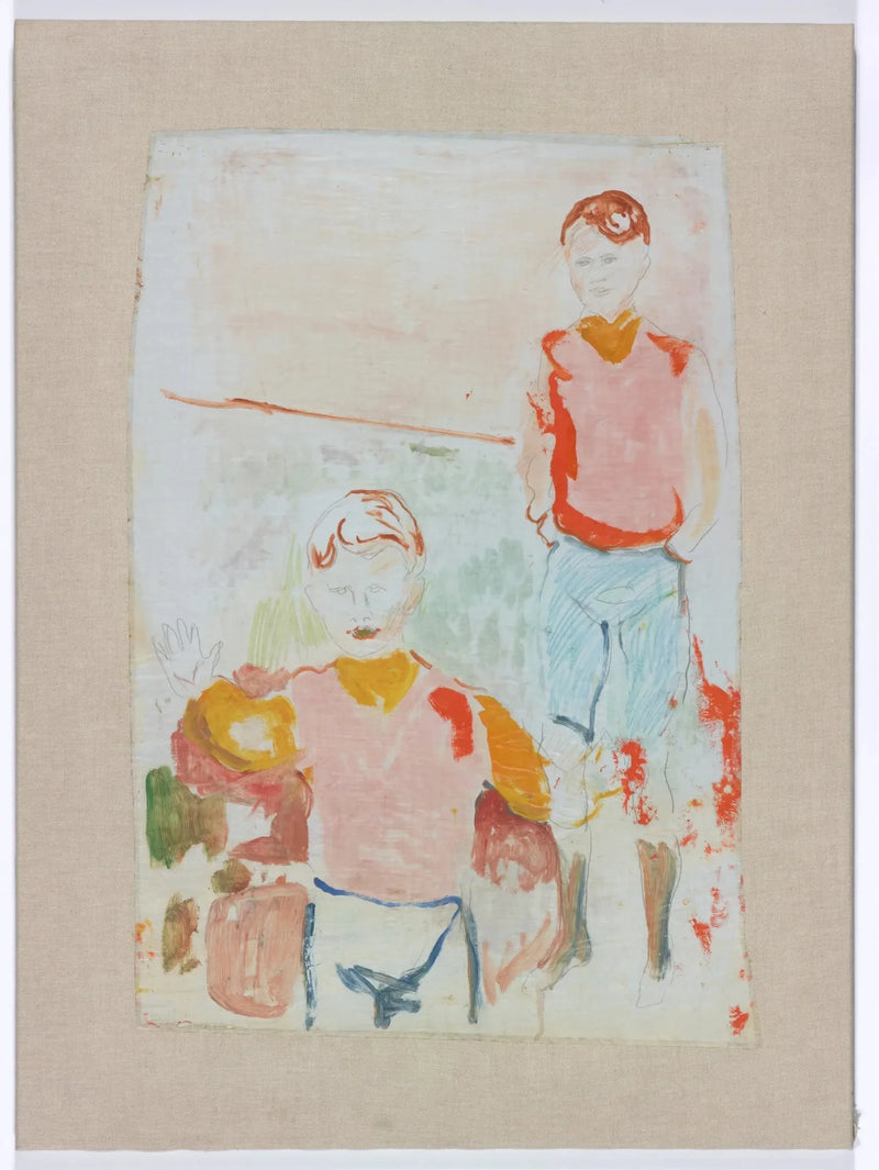 Johan Martin und Sten Stenersen - Edvard Munch