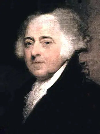 John Adams, 1823–1824, zweiter Präsident der Vereinigten Staaten. - Gilbert Stuart