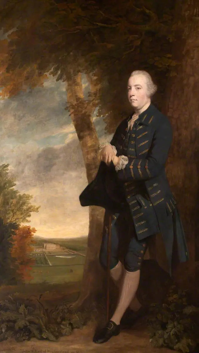 John Fane, 9. Graf von Westmorland (1728–1774) in der Rolle des Lord Burghersh - Joshua Reynolds