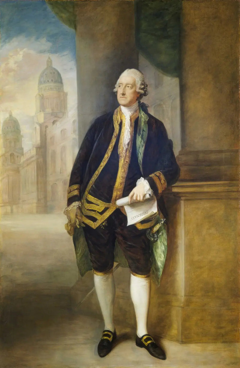 John Montagu, 1718-1792, 4. Graf von Sandwich, 1. Lord der Admiralität - Thomas Gainsborough