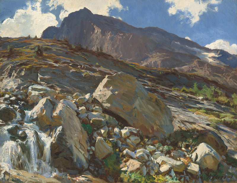 Le col du Simplon - John Singer Sargent