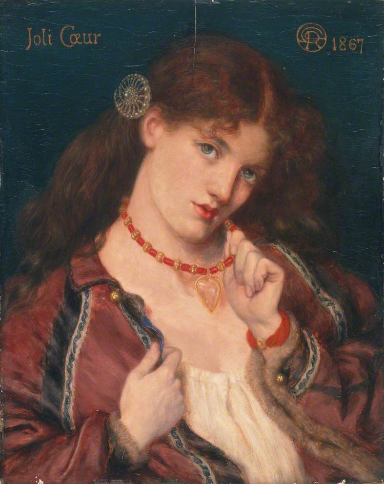 Schönes Herz - Dante Gabriel Rossetti