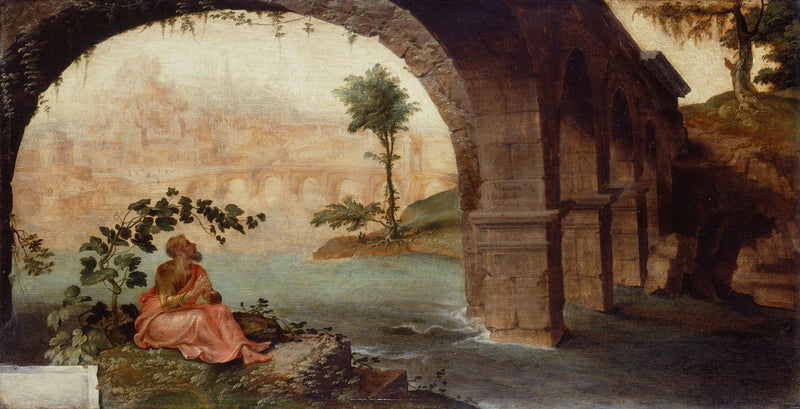 Jonas sous sa gourde - Maarten van Heemskerck