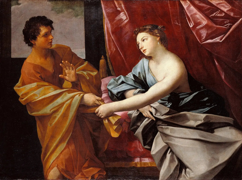 Joseph und die Frau des Potiphar - Guido Reni