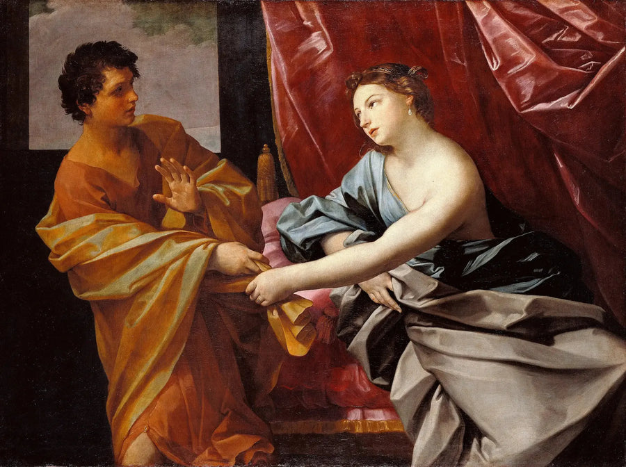 Joseph und die Frau des Potiphar - Guido Reni
