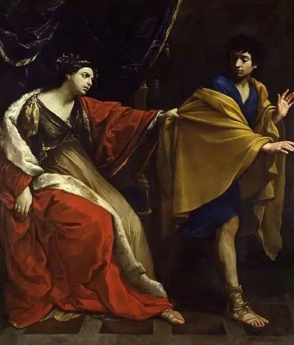 Joseph und die Frau des Potiphar - Guido Reni