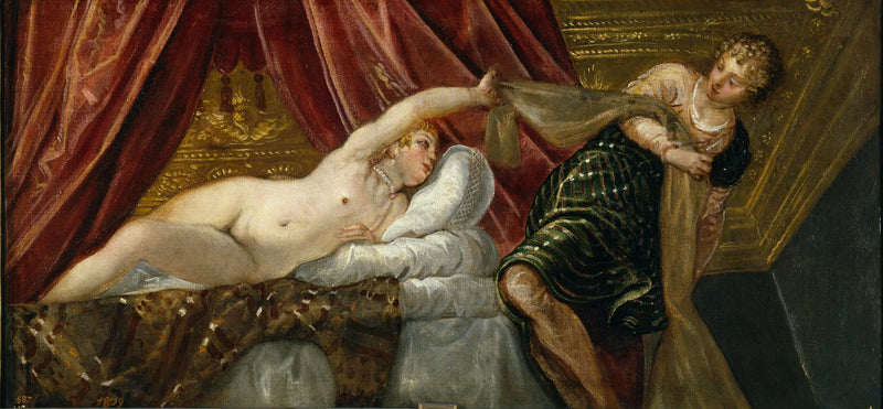 Joseph und die Frau Putiphrs - Jacopo Tintoretto
