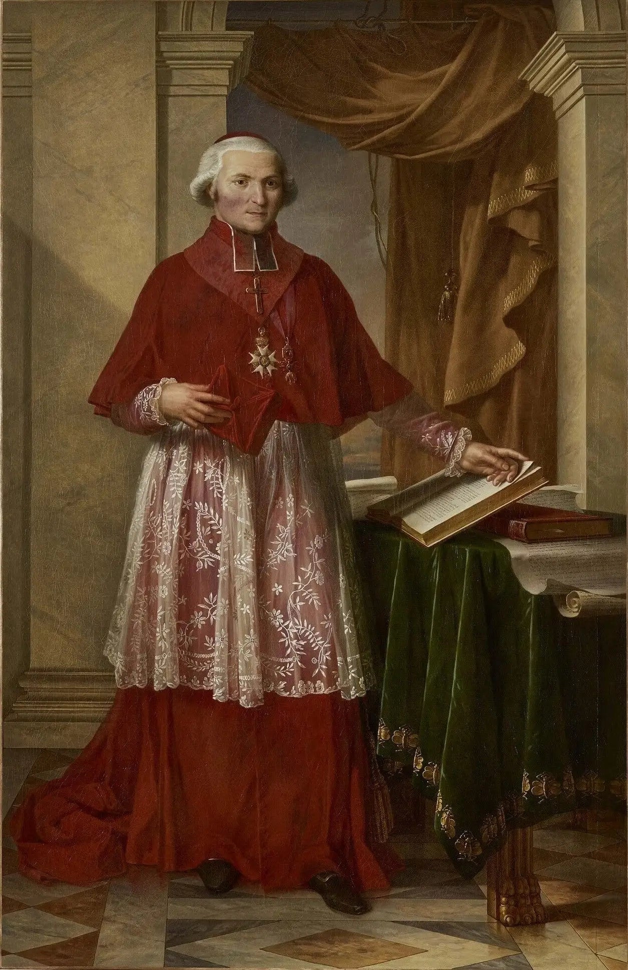 Joseph Fesch, cardinal (1763-1839) - Charles Meynier image 1 reproduction artisanale de tableau