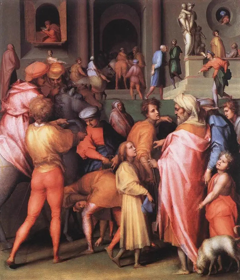 Joseph verkauft an Potiphar - Pontormo
