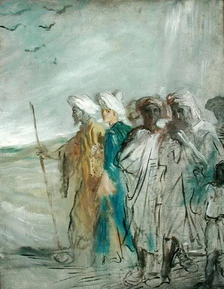 Joseph verkauft von seinen Brüdern - Théodore Chassériau