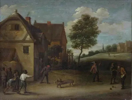 Bowlenspiel - David Teniers der Jüngere