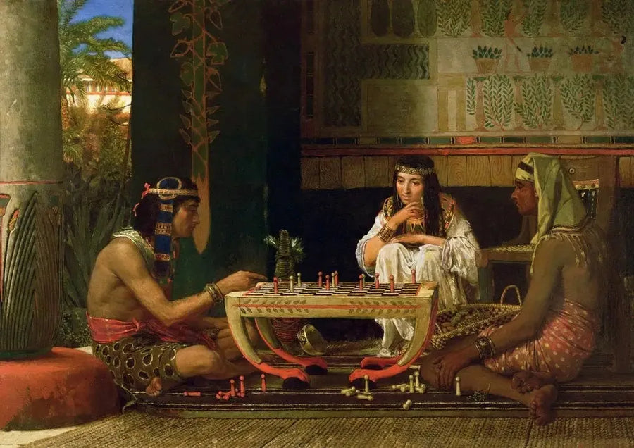 Schachspieler - Lawrence Alma-Tadema