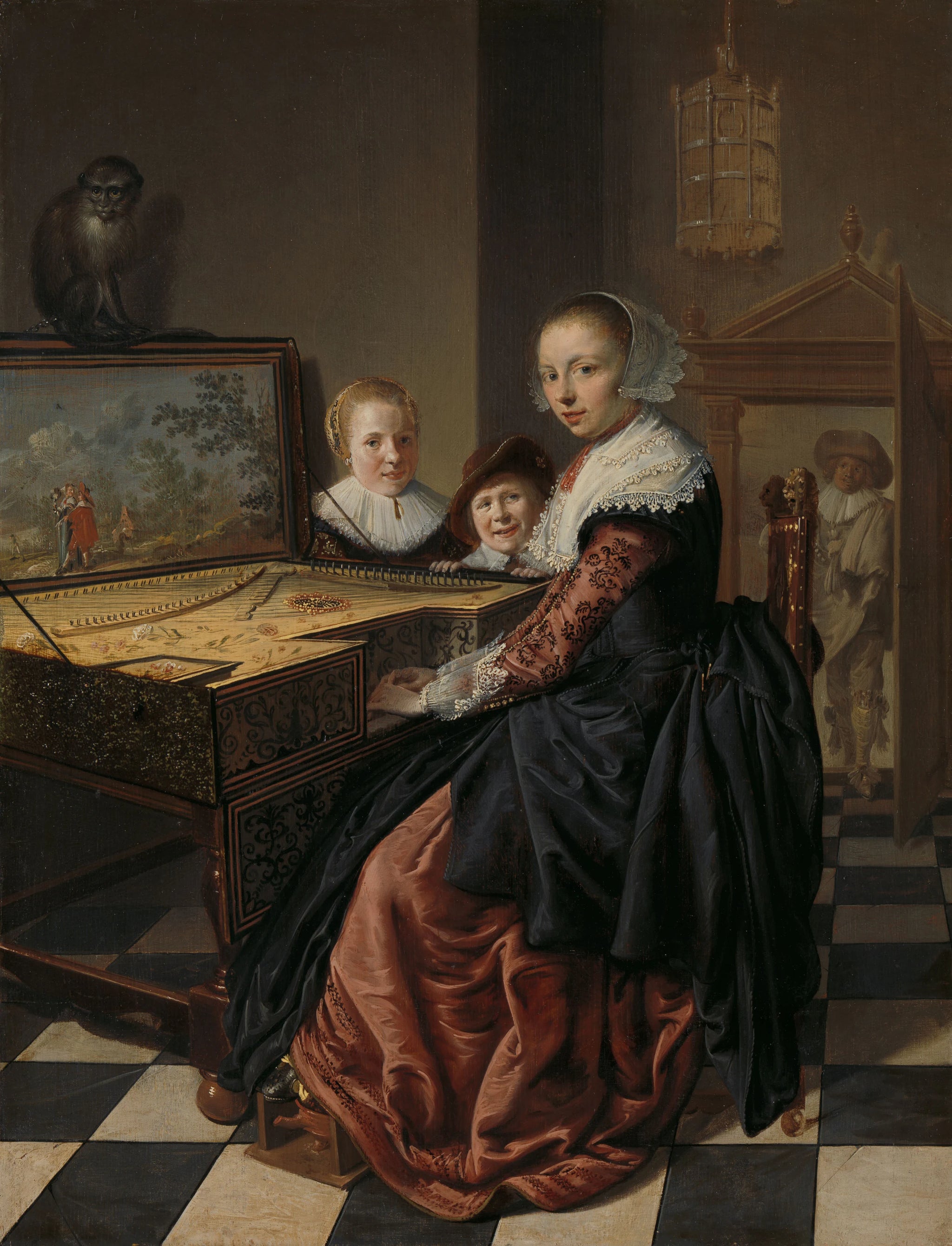 Le joueur virginal - Jan Miense Molenaer