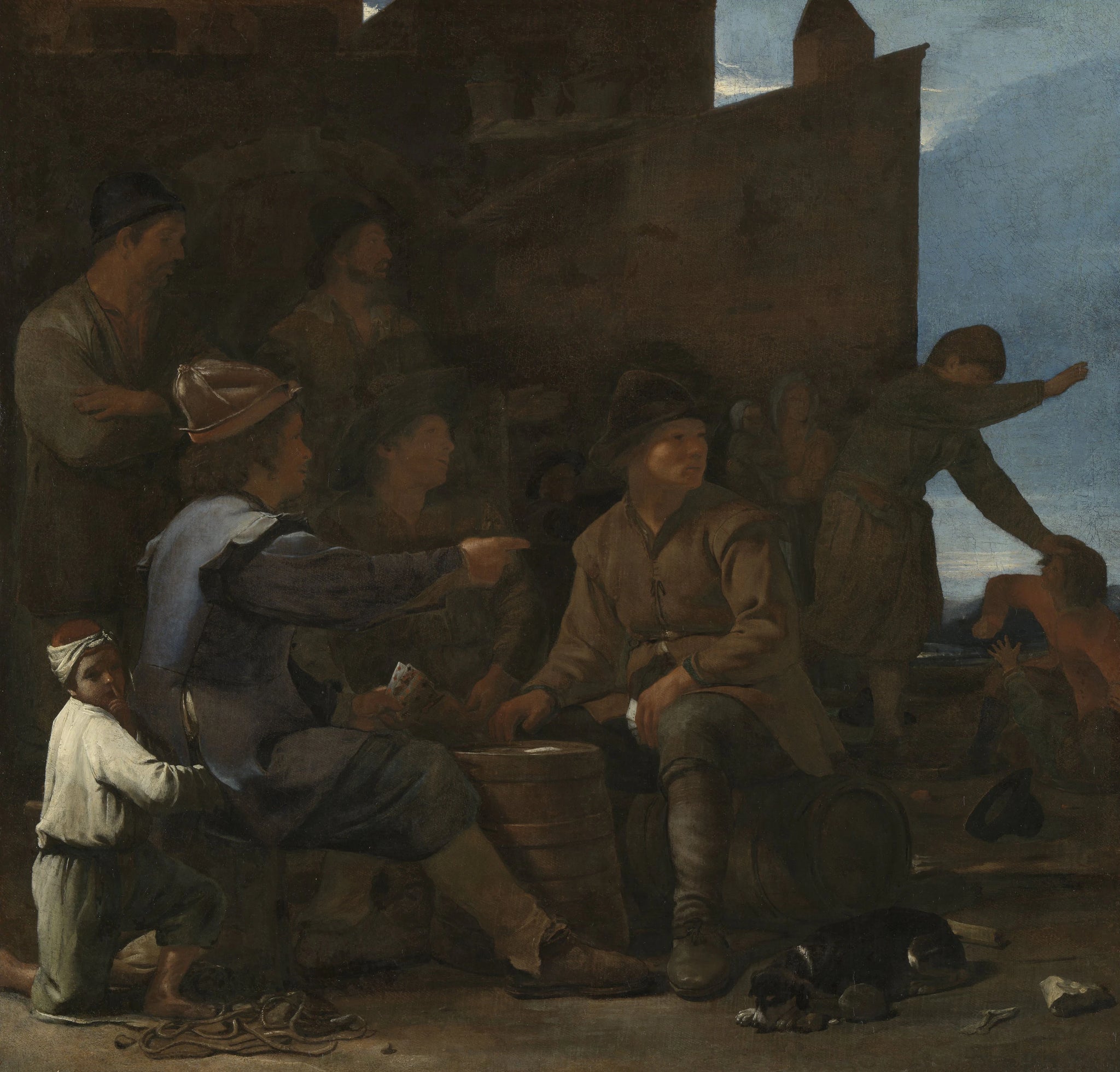 Les joueurs de cartes - Michiel Sweerts