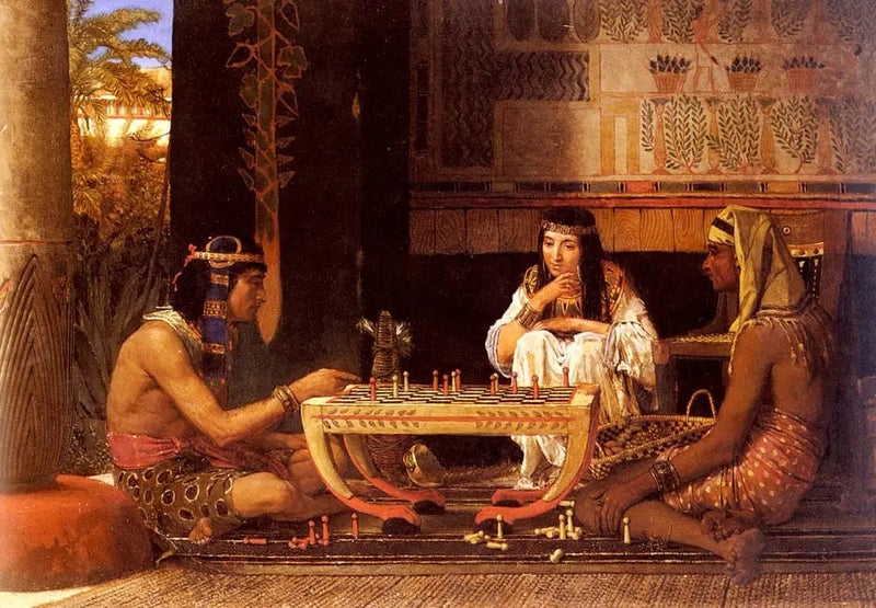 Ägyptische Schachspieler - Lawrence Alma-Tadema