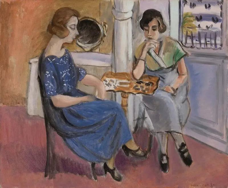 Dominospieler (Die Dominospielerinnen) - Henri Matisse
