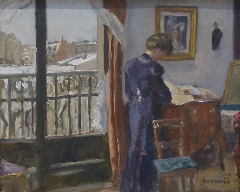 Wintertag - Pierre Bonnard