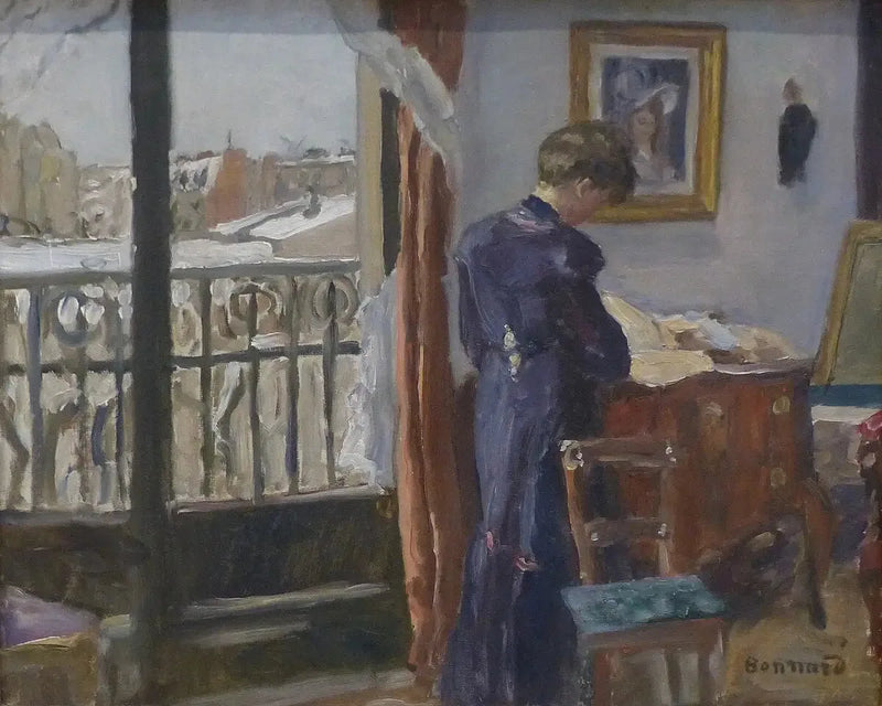Wintertag - Pierre Bonnard