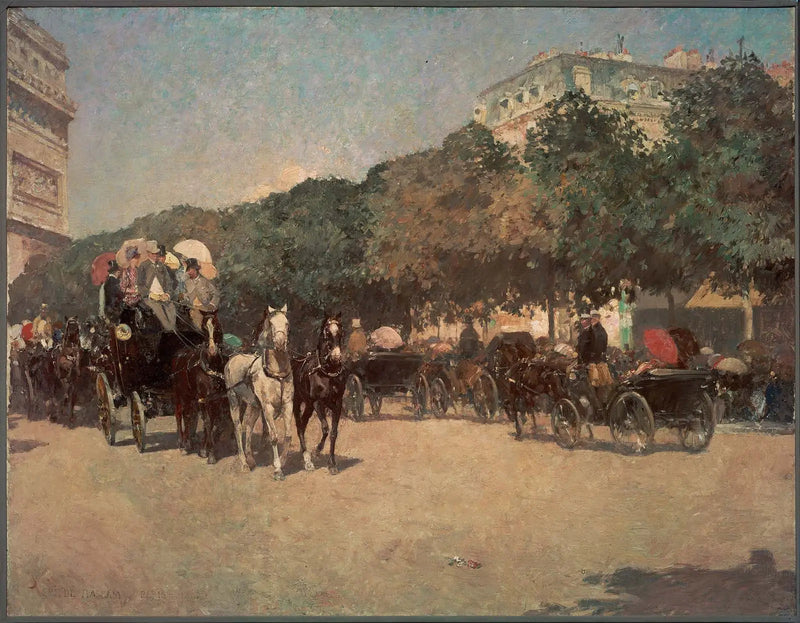 Tag des Großen Preises - Childe Hassam
