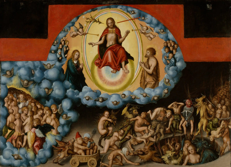 Tag des Gerichts - Lucas Cranach der Ältere