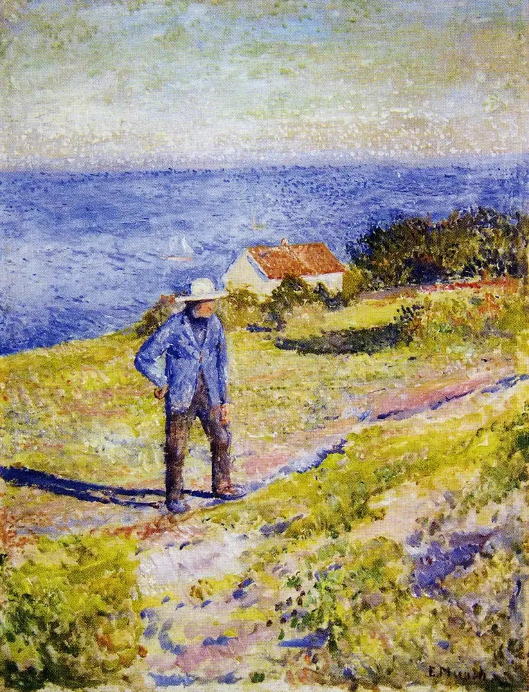 Sonniger Tag in Åsgårdstrand - Edvard Munch