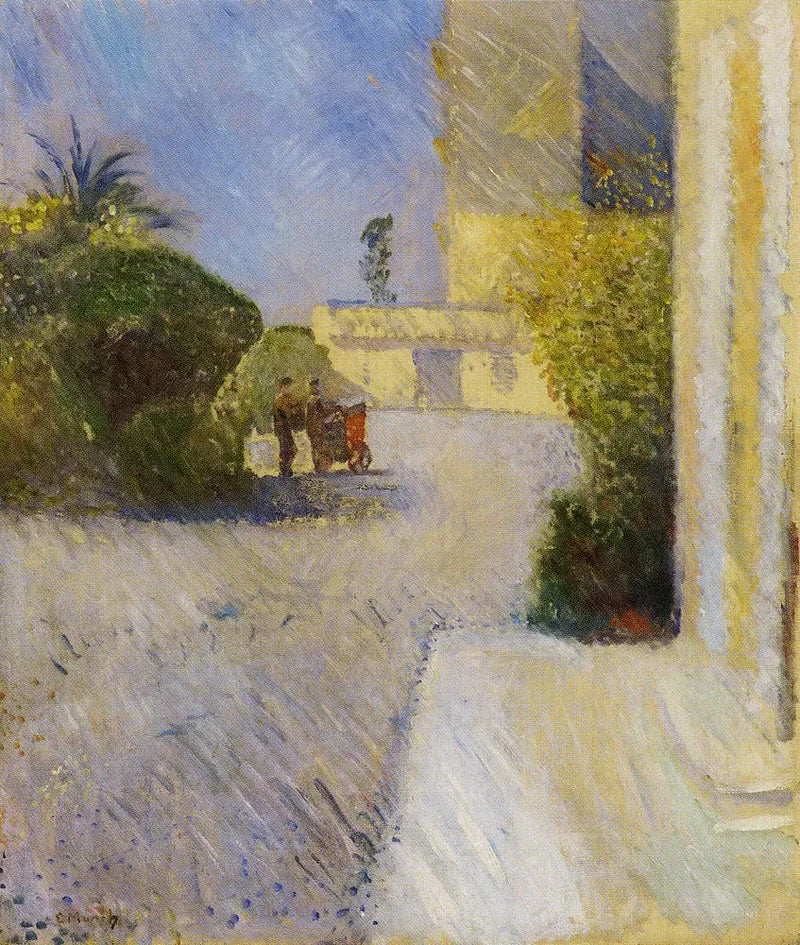 Sonniger Tag in Nizza - Edvard Munch