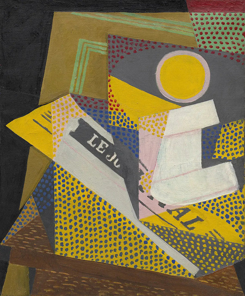 Journal und Obstteller - Juan Gris