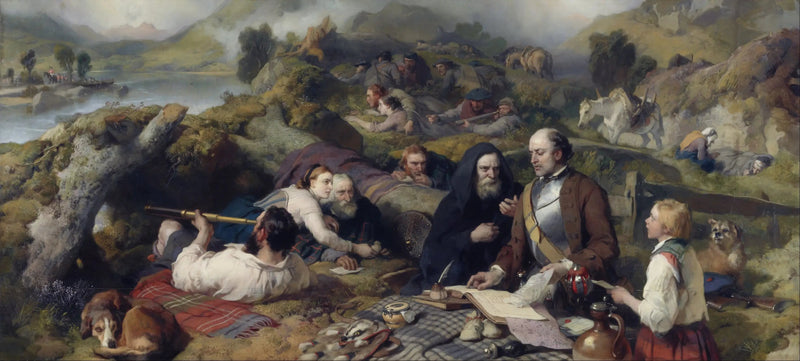 Tag der Vermietung in der Wüste - Edwin Henry Landseer