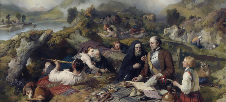 Tag der Vermietung in der Wüste - Edwin Henry Landseer