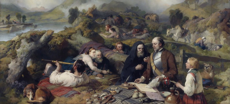 Tag der Vermietung in der Wüste - Edwin Henry Landseer