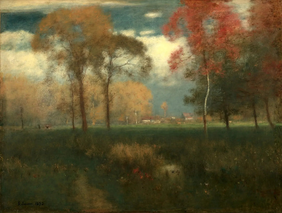 Sonniger Herbsttag - George Inness