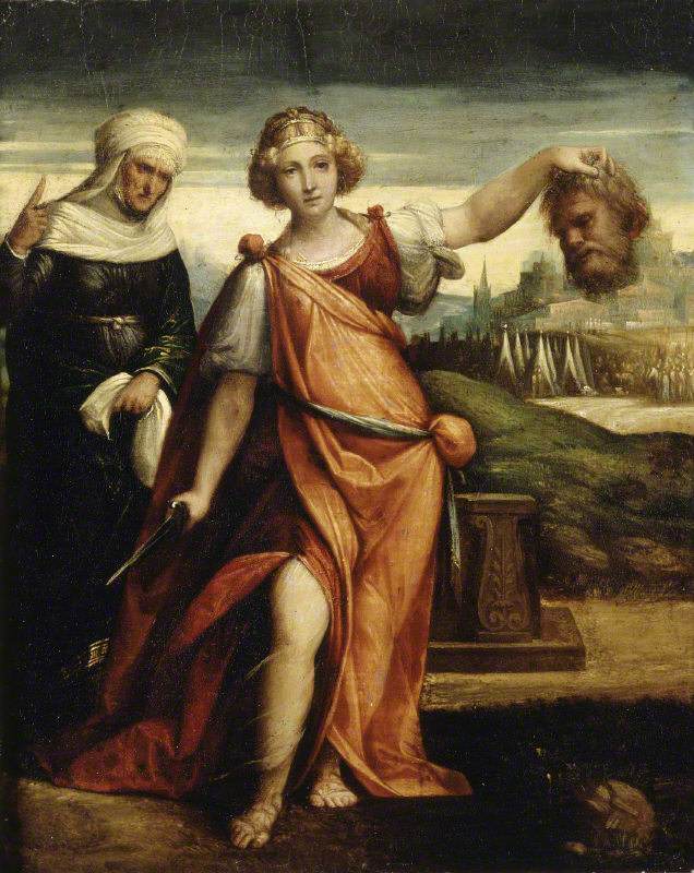 Judith avec la tête d'Holopherne - Benvenuto Tisi
