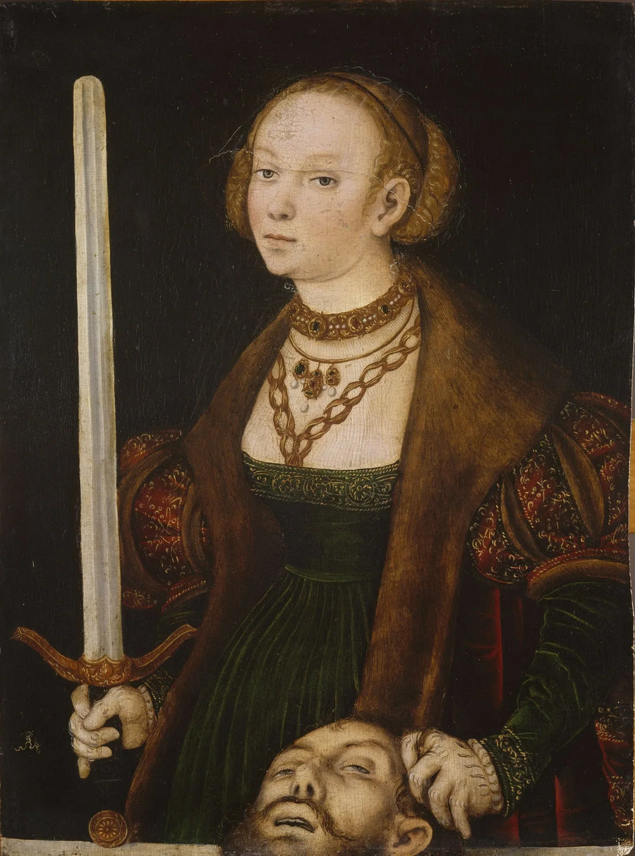 Judith mit dem Kopf von Holofernes - Lucas Cranach der Ältere
