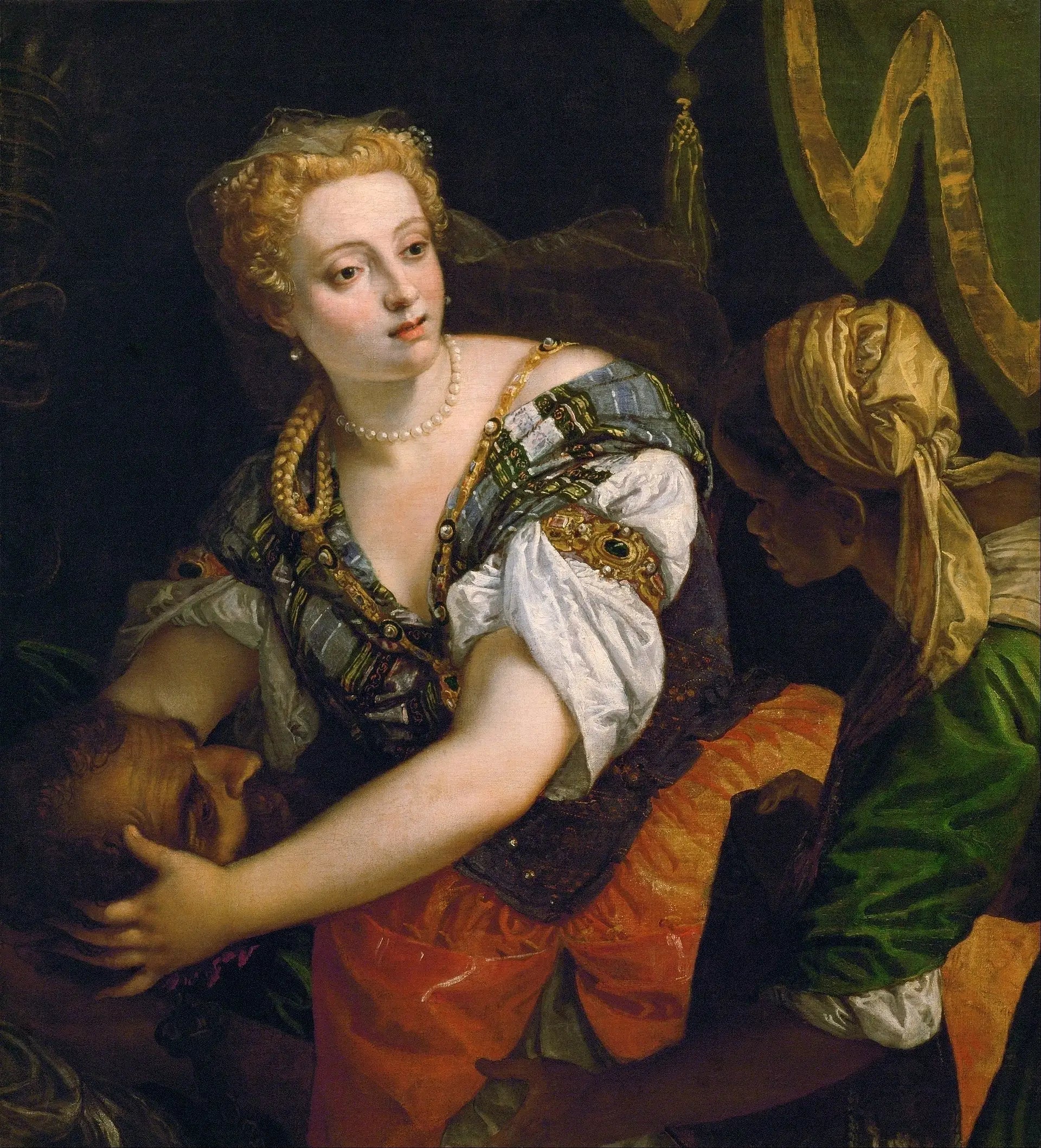 Judith avec la tête d'Holopherne - Paul Véronèse image 1 reproduction réalisée par Alpha Reproduction