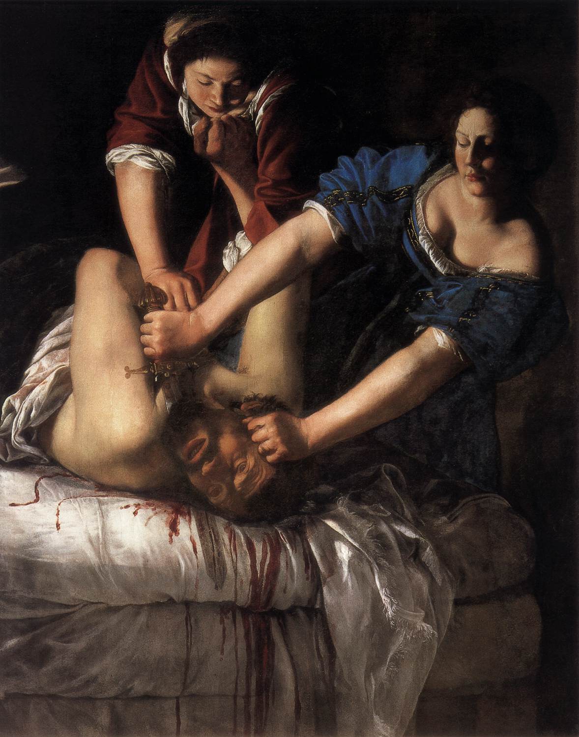 Judith enthauptet Holofernes - Artemisia Gentileschi