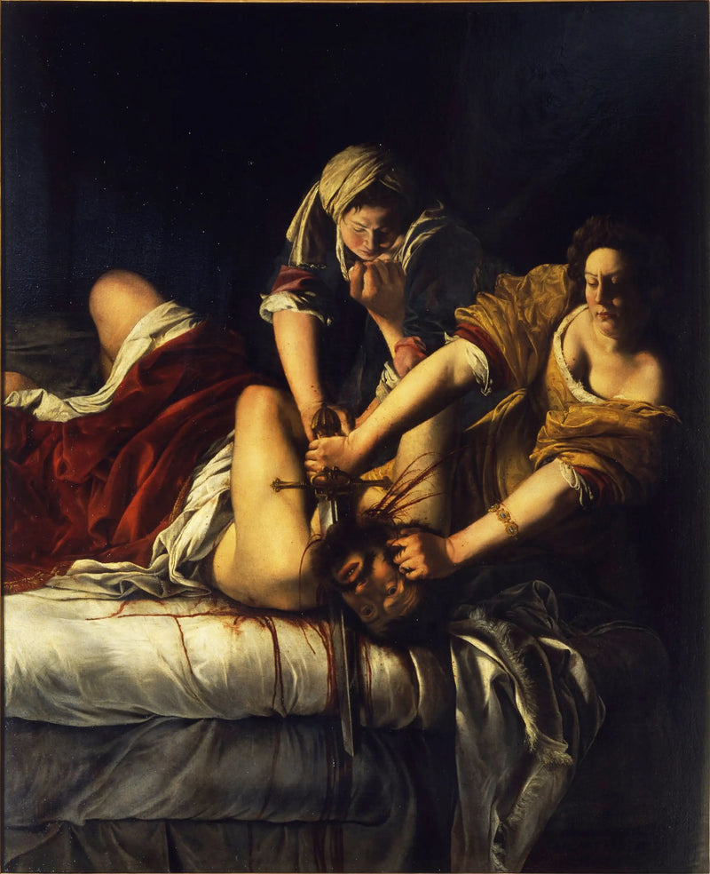 Judith decapitando Holopherne - Artemisia Gentileschi