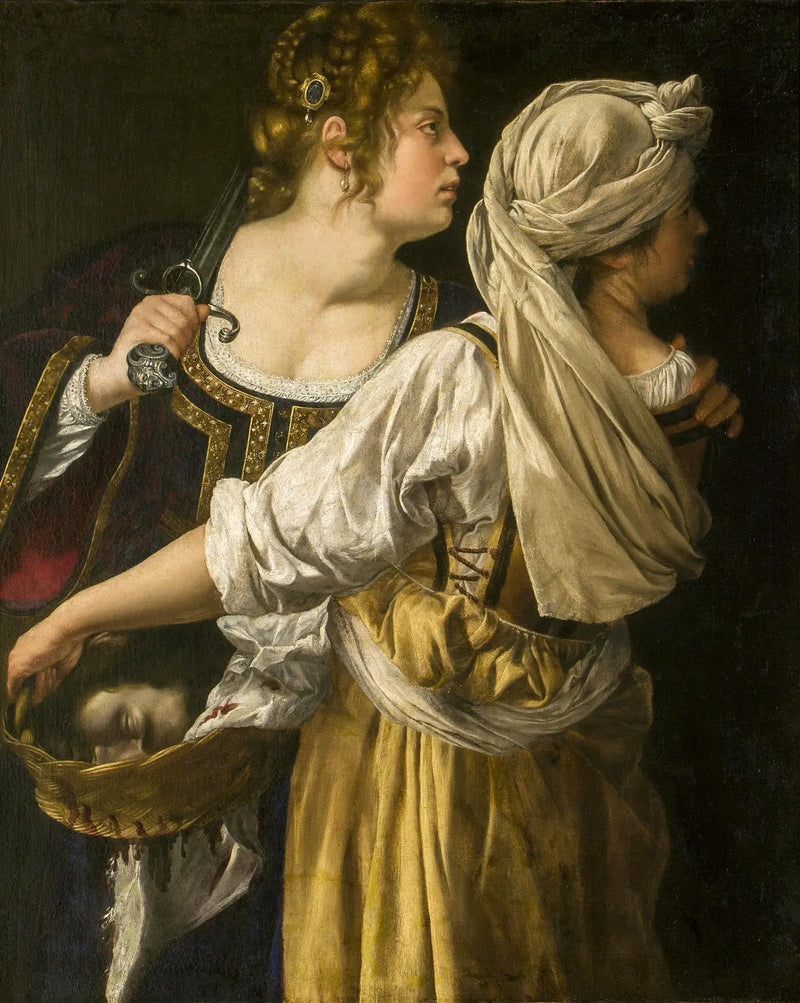 Judith und ihre Magd - Artemisia Gentileschi