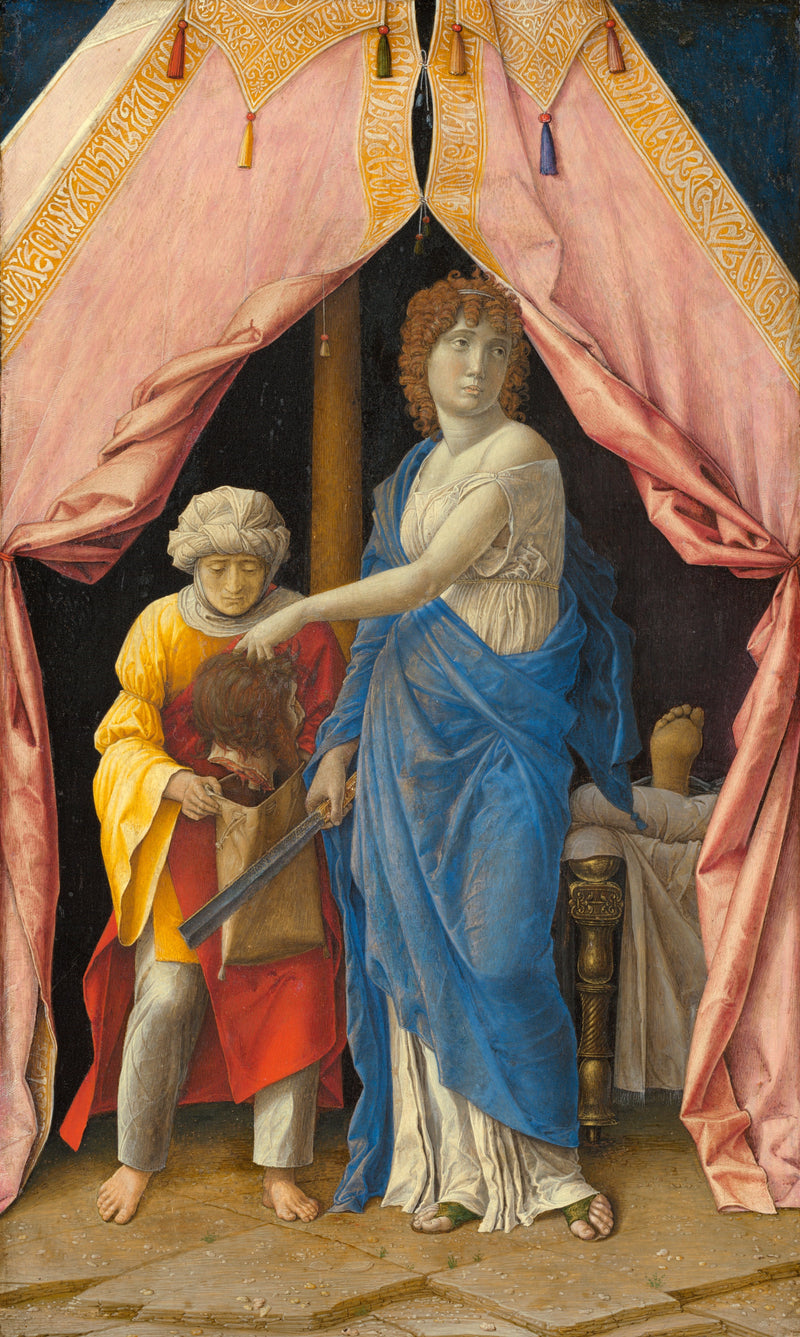 Judith als Mieterin mit dem Kopf des Holofernes - Andrea Mantegna