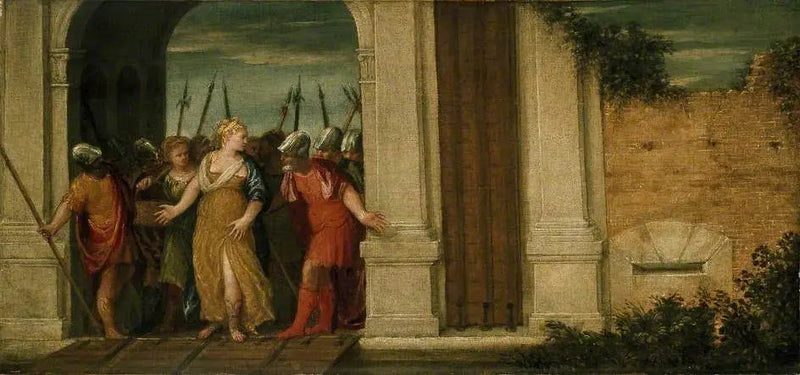 Judith verlässt Béthulie - Paul Véronèse