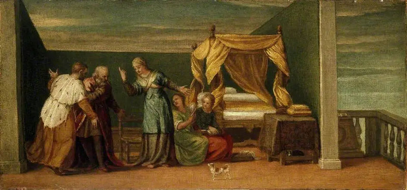 Judith empfängt die Alten von Béthulie - Paul Véronèse